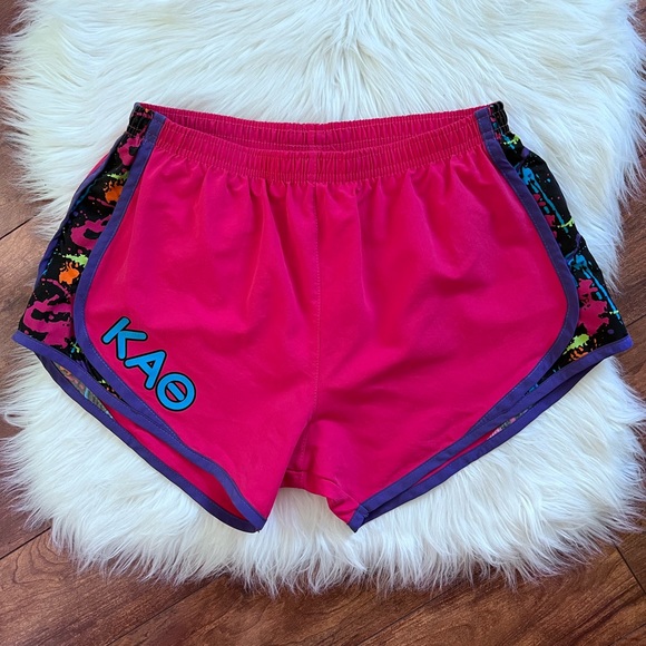 Kappa Alpha Theta Workout Shorts by Boxercraft-Size S - Picture 6 of 6
